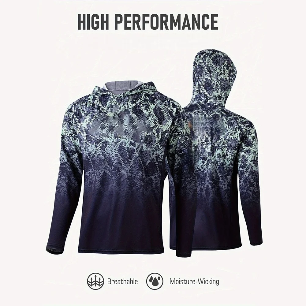 เสื้อผ้าสำหรับตกปลา เสื้อฮู้ดส - Fishing Shirt Uv Protection บทวิจารณ์และราคา
