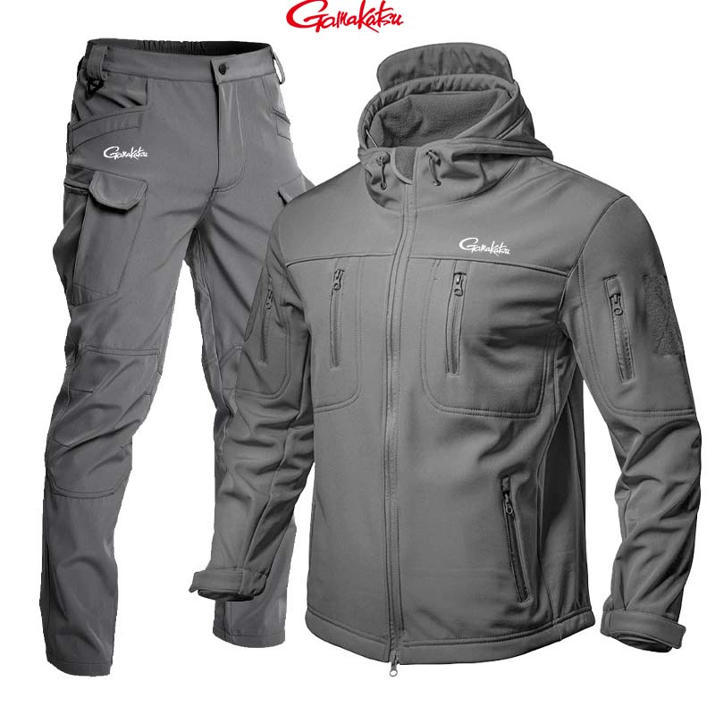 ชุดยุทธวิธีกันน้ำ Gamakatsu Fi - Fishing Rain Suit บทวิจารณ์และราคา