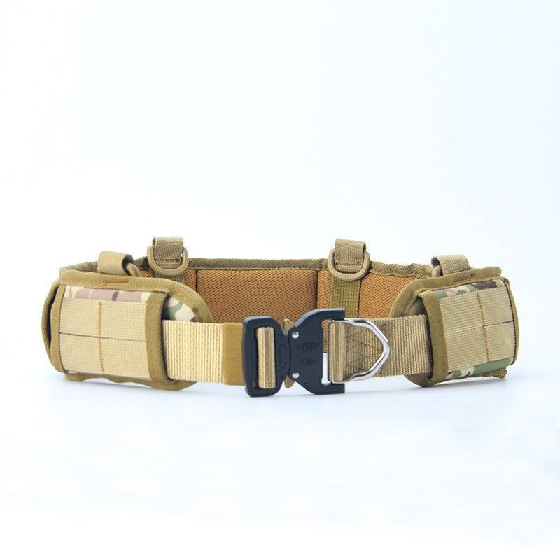 เข็มขัดตกปลาแบบยุทธวิธีบุฟองน้ - Fishing Belt บทวิจารณ์และราคา